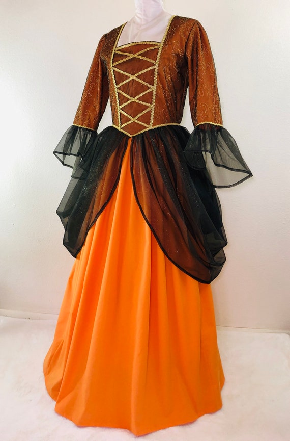 black and gold halloween dress Baltic Born Womens Azura Gown | Black + Gold | Color: Black and Gold main image 0