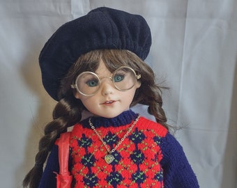 Porcelain Molly American Girl Doll Handmade not sold in stores One of a Kind, Made using JDK German mold Very rare piece, Molly McIntire