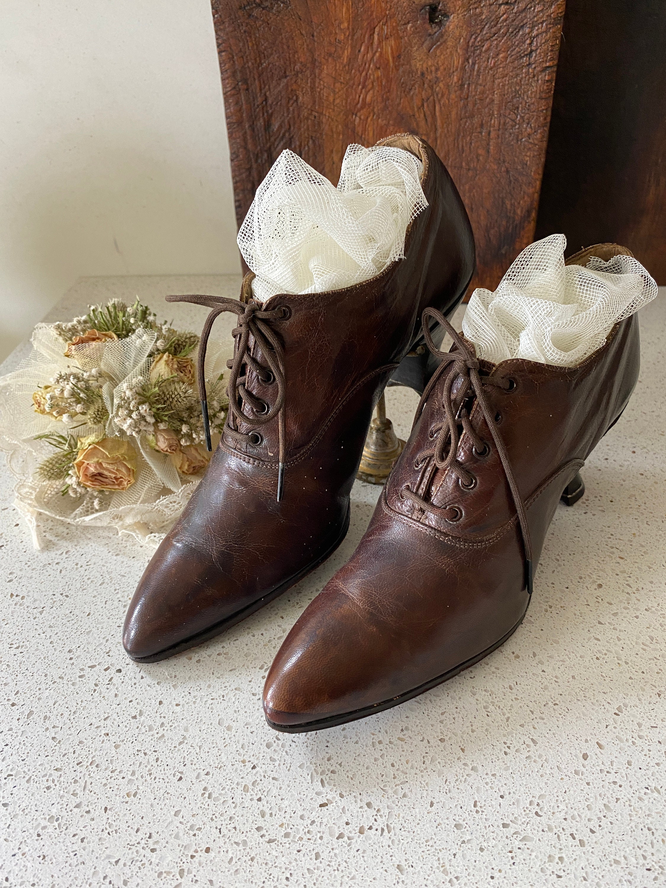 Dames veterschoen Finn Comfort Pordenone cognac | Schutrups Schoenen Exloo