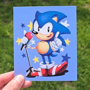 Classic Sonic Print (Small)
