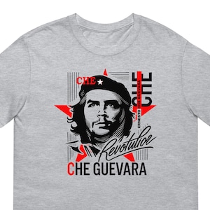 Che Guevara Revolution Line Art T-Shirt - Minimalist Iconic Political Tee Unisex T-Shirt