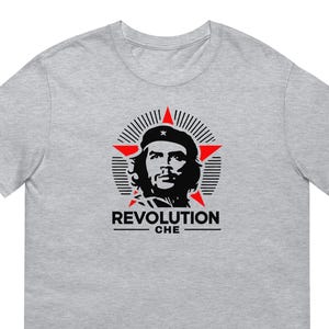 Che Guevara Revolution Line Art T-Shirt - Minimalist Iconic Political Tee Unisex T-Shirt