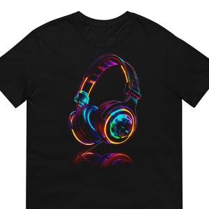 DJ Shirt Headphone T-Shirt Audio Engineer Producer Gift Shirt Unisex Shirt
