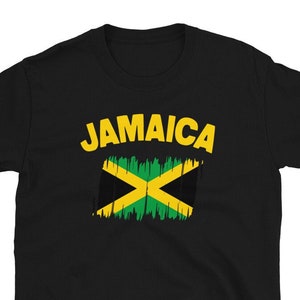 Jamaica Shirt Jamaican Shirt Gift Jamaican Flag Shirt Unisex T-shirt