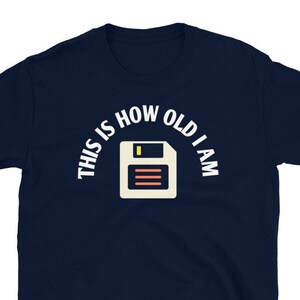 Retro 80-70-talsnostalgi Diskett Old School Vintage Unisex T-shirt