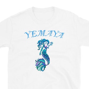 Yoruba Yemaya Orisha Shirt Ifa Goddess Religion Gift Unisex T-Shirt