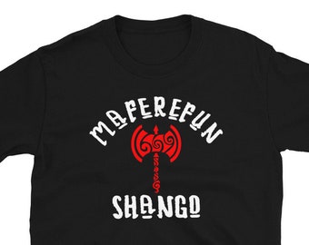 Shango T shirt Xango Orishas Chango Yoruba Santeria Unisex T-Shirt