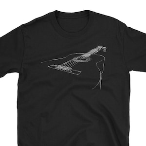 Guitar Shirt Classical Acoustic Guitarist Player Musician Gift Unisex T-Shirt