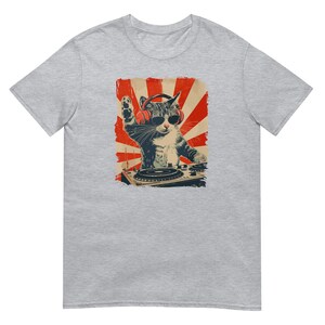 DJ Cat T-Shirt - Perfect DJ Gift - Festival Clothing for Electronic Music Lovers