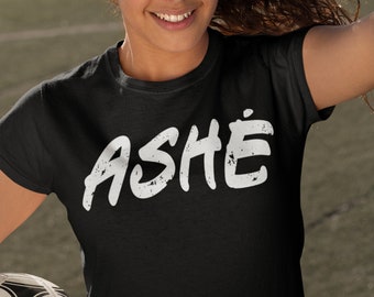 Ashe Shirt Oshun Ochun Göttin TShirt Orisha Ifa Oxum Yoruba Religion Geschenk Unisex T-Shirt