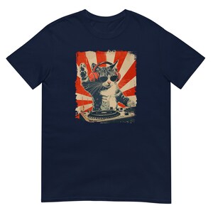 DJ Cat T-Shirt - Perfect DJ Gift - Festival Clothing for Electronic Music Lovers