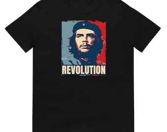 Che Guevara-skjorta Revolution-skjorta Socialistisk ledare Världsikon Unisex T-shirt