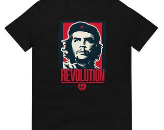 Che Guevara-skjorta Revolution-skjorta Socialistisk ledare Världsikon Unisex T-shirt