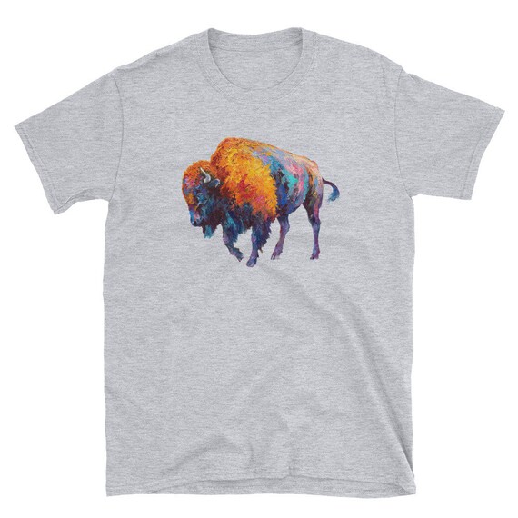 Buffalo Shirt American Bison Shirt Western Shirt Gift Buffalo Shirt American Bison Shirt Western Shirt Gift
