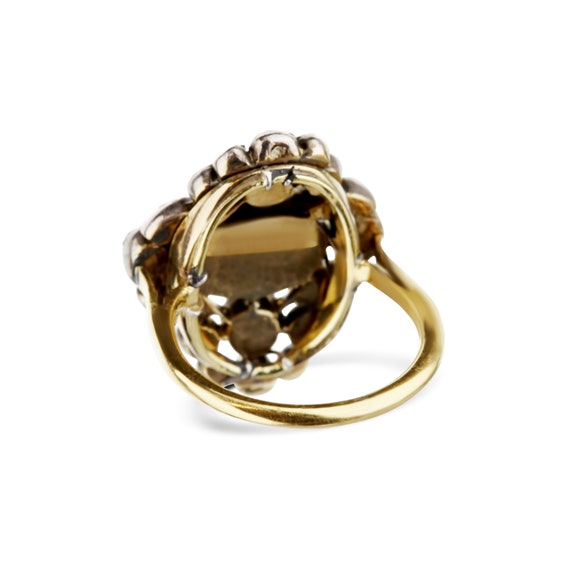 Two Tone Gold Antique Georgian Foil Backed Diamonds D… - Gem