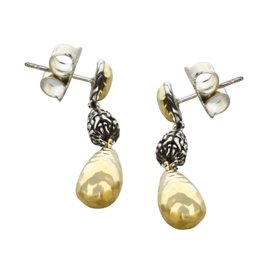 NEW John Hardy Classic Hammered Drop Earrings - image 3