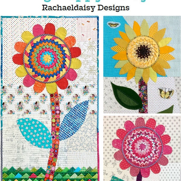 PDF- Big Happy Daisy Pattern - Downloadable PDF.