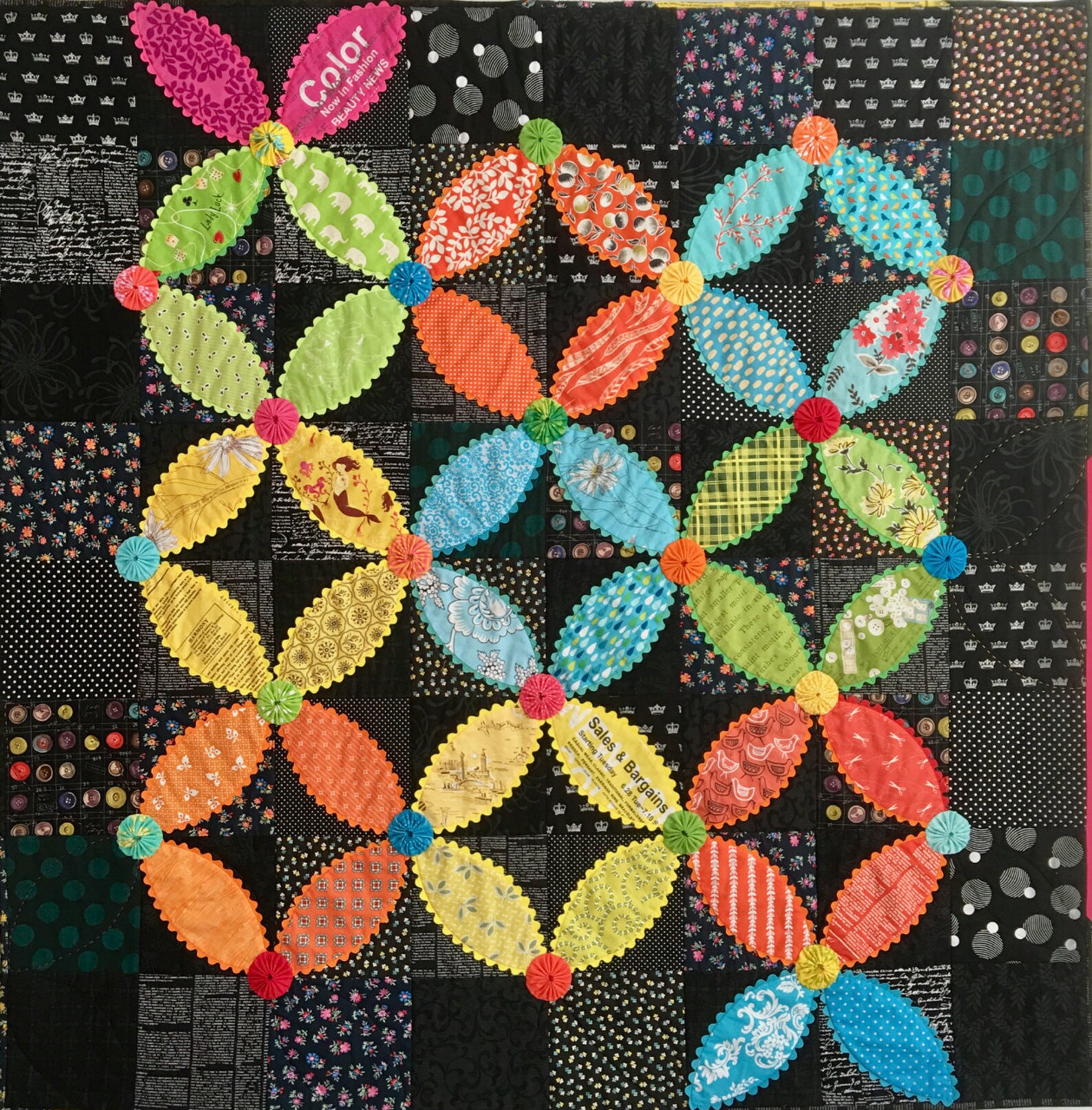Ric Rac Pattern Svg Ric Rac Razzamatazz Quilt Pattern - Etsy