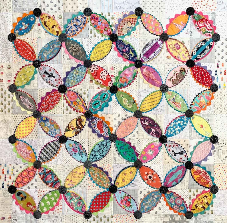 Ric Rac Razzamatazz Quilt Pattern Etsy