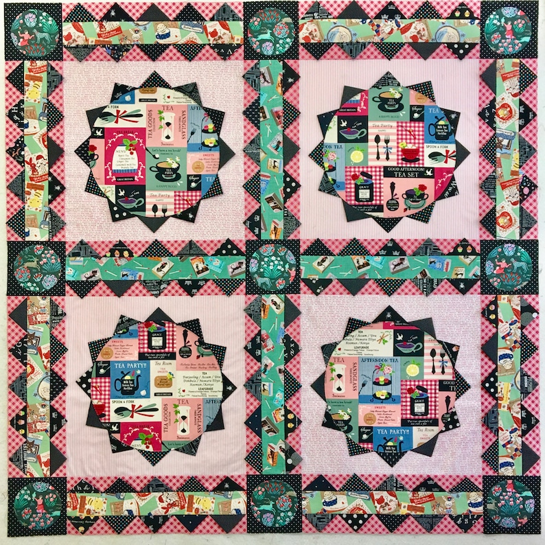 PDF Carnival Dance Quilt Pattern Downloadable PDF Etsy