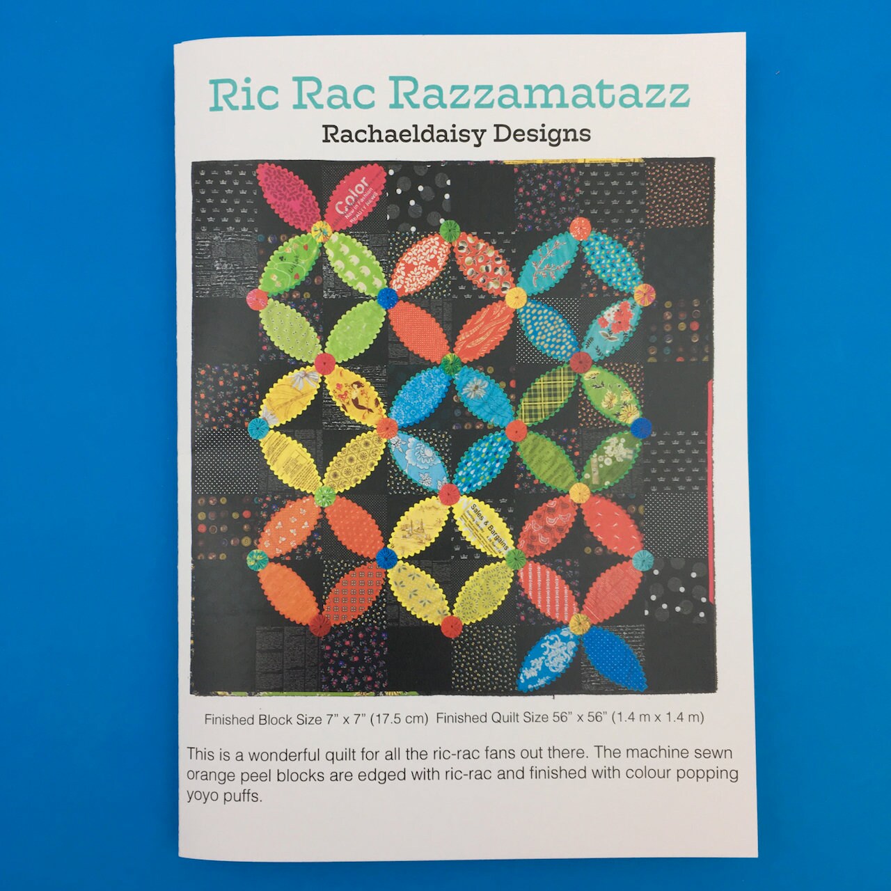 Ric Rac Elephant Pattern Ric Rac Razzamatazz Quilt Pattern - Etsy
