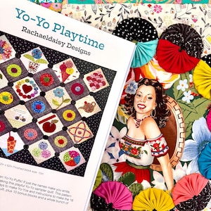 Pdf - NEW PATTERNS -YoYo Quilt Bundle - Downloadable PDF patterns