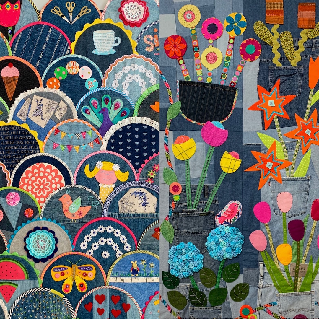 Dynamic Denim Duo - Downloadable PDF Patterns for 'happy as A Clam ...