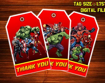 Avengers thank you | Etsy