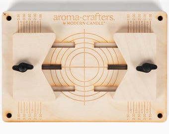 Candle Wick Centering Tool – Pro-Grade for jars up-to 3.5 inch.