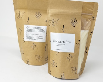 Natural Coconut Soy Wax Blend | True Single-Pour | 1 Lb Bag