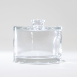50 ml Clear Glass Bottle | Round Reed Diffuser Bottle | Perfume Bottle | Cologne Bottle | 4 pk.