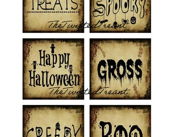 Digital Halloween Labels. Downloadable. Instant Download. Printable Labels. Fantasy Labels. Party Labels. Apothecary Labels