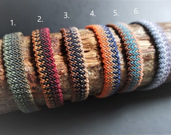 pulsera/tobillera de macramé surfista impermeable, tobillera boho, pulsera para él, regalo boho para ella, pulsera de amistad colorida, tobillera boho hippie