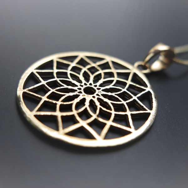 Mandala Pendant - Etsy