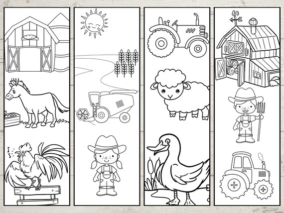 Bookmark - On the Farm - Bookmark Bookmark - On the Farm - Bookmark