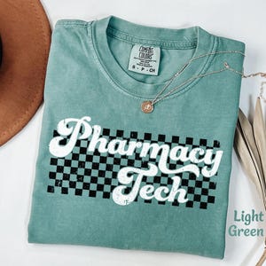 Pharmacy Tech Shirt Gift for Pharmacy Technician Shirt for Pharmacist Shirt, Pharmacist Graduation Gift for Pharmacy Student, Comfort Colors image 3