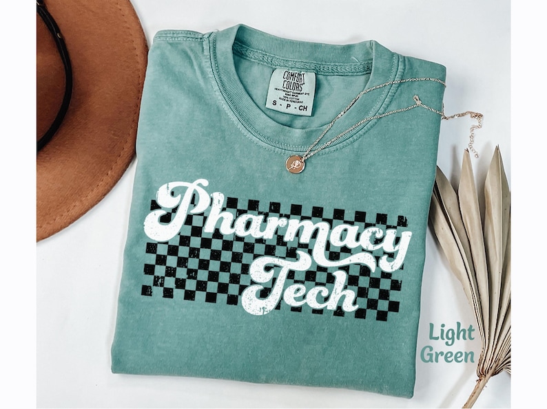 Pharmacy Tech Shirt Gift for Pharmacy Technician Shirt for Pharmacist Shirt, Pharmacist Graduation Gift for Pharmacy Student, Comfort Colors image 3