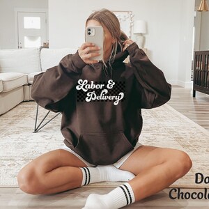 Labor And Delivery Sweatshirt, Labor Nurse Sweatshirt, Labor and Delivery Nurse Sweatshirt L And D Sweatshirt, Labor Nursing Sweatshirt Gift image 8