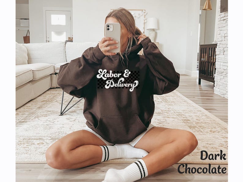 Labor And Delivery Sweatshirt, Labor Nurse Sweatshirt, Labor and Delivery Nurse Sweatshirt L And D Sweatshirt, Labor Nursing Sweatshirt Gift image 8