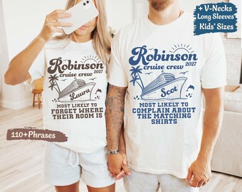 Family Cruise Most Likely Shirts Funny Family Cruise Vacation Family Name Matching Family Cruise Trip Custom Cruising Family Comfort Colors