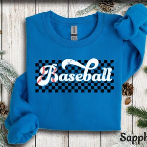 Baseball Crewneck Sweatshirt, Baseball Hoodie, Vintage Baseball Shirt Gift Retro Baseball Sweater, Baseball Hoody, Baseball Mom Sweatshirt Bild 10