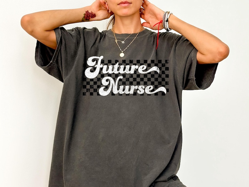 Future Nurse Shirt Gift for Future Nurse Tee, Nursing Student Shirt, Nursing School Shirt, Student Nurse Gift, Tshirt Comfort Colors T-shirt image 1