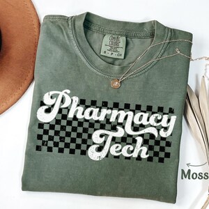 Pharmacy Tech Shirt Gift for Pharmacy Technician Shirt for Pharmacist Shirt, Pharmacist Graduation Gift for Pharmacy Student, Comfort Colors image 2