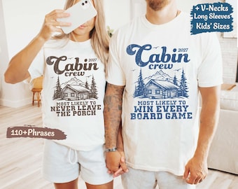 Custom Cabin Shirts Most Likely Cabin Camping Finny Cabin Bachelorette Lake Cabin Crew Girls Cabin Trip Family Cabin Vacation Comfort Colors