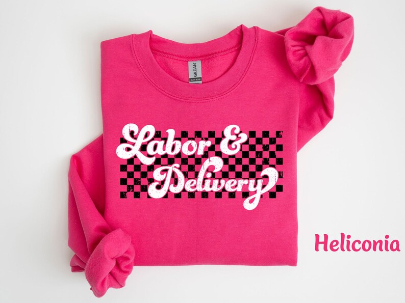 Labor And Delivery Sweatshirt, Labor Nurse Sweatshirt, Labor and Delivery Nurse Sweatshirt L And D Sweatshirt, Labor Nursing Sweatshirt Gift image 6