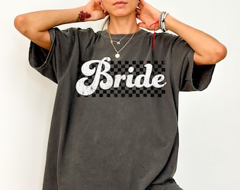 Comfort Colors Bride Shirt for Bride Tshirt, Bride Bachelorette Party Shirt, Tee, Gift for Bride Wedding Shirts, Cute Bridal Shower T-shirt