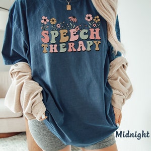 Speech Therapy Shirt for SLP Shirt Gift Speech Language Pathologist Shirt for Speech Therapist Tee Speech Pathologist Tshirt Comfort Colors® image 4