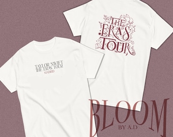 eras tour-Taylor- Swif  t-camiseta-ciudad personalizable , the eras tour- Madrid,etc