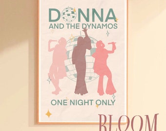 Mamma Mía - Donna and The Dynamos -Art Print