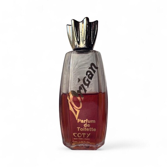 Vintage L'origan Eau De Toilette Bottel With Contents Coty Bottle